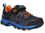 Hi-Tec Wander-Freizeitschuhe Blackout Low navyblau/orange Kinder